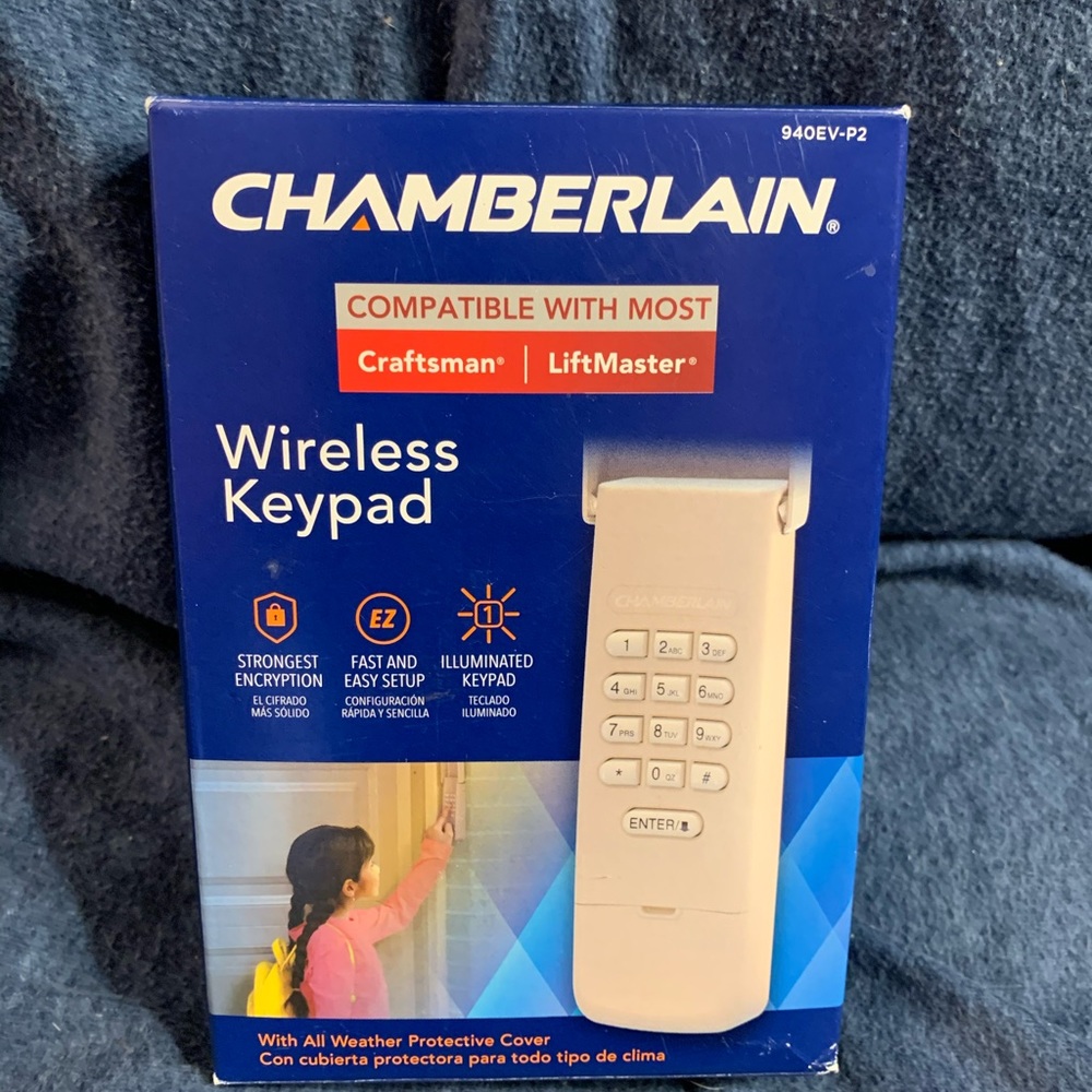 Wireless keypad.